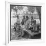 A Social Drink of Coffee, Mandalay, Burma, 1908-null-Framed Photographic Print