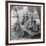 A Social Drink of Coffee, Mandalay, Burma, 1908-null-Framed Photographic Print