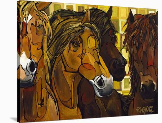 A Social Gathering-Amy Ringholz-Stretched Canvas