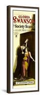 A SOCIETY SCANDAL, from left: Rod La Rocque, Gloria Swanson, 1924.-null-Framed Premium Giclee Print