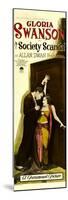 A SOCIETY SCANDAL, from left: Rod La Rocque, Gloria Swanson, 1924.-null-Mounted Premium Giclee Print