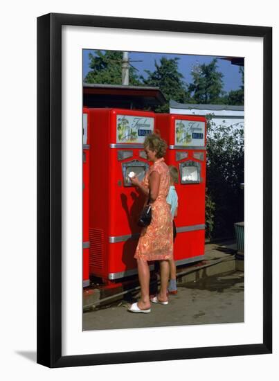 A Soda-Machine in Moscow-CM Dixon-Framed Photographic Print