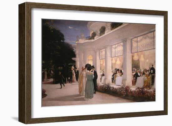 A Soiree at Pre-Catelan, 1909-Henri Gervex-Framed Giclee Print