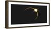 A Solar Eclipse with a Glare from the Appearing Sun-Mikhail Sokolov-Framed Photographic Print