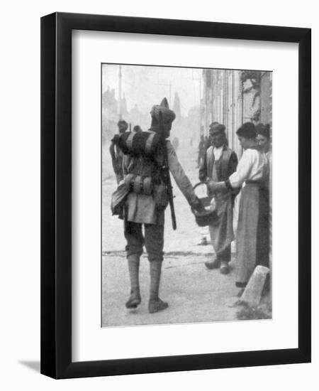 A Soldier from the British Indian Army, France, C1915-null-Framed Premium Giclee Print