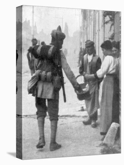 A Soldier from the British Indian Army, France, C1915-null-Stretched Canvas