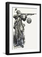 A Soldier of the 1st Special Battalion, Louisiana Tigers-Gerry Embleton-Framed Premium Giclee Print