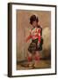 A Soldier of the 79th Highlanders at Chobham Camp in 1853-Eugene Louis Lami-Framed Giclee Print