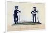 A Soldier of the Provisorial Battalions, and a National Guard-null-Framed Giclee Print