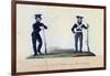 A Soldier of the Provisorial Battalions, and a National Guard-null-Framed Giclee Print