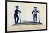 A Soldier of the Provisorial Battalions, and a National Guard-null-Framed Giclee Print