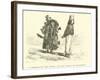 A Soldier of the Sierra and His Rabona or Vivandiere-Édouard Riou-Framed Giclee Print