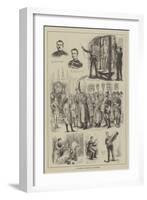 A Soldier's Pantomime at Woolwich-null-Framed Giclee Print