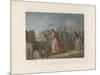 A Soldier's Wife at Fort Niagara, 1860-null-Mounted Giclee Print