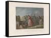 A Soldier's Wife at Fort Niagara, 1860-null-Framed Stretched Canvas