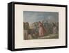 A Soldier's Wife at Fort Niagara, 1860-null-Framed Stretched Canvas