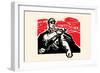 A Soldier with the AK-47-Chinese Government-Framed Art Print