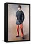 A Soldier-Gustave Caillebotte-Framed Stretched Canvas