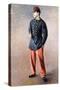 A Soldier-Gustave Caillebotte-Stretched Canvas
