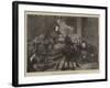 A Soldiers' Christmas Tree, Here's to 'Home Again'-Edward John Gregory-Framed Giclee Print