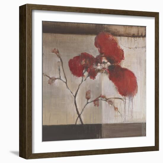 A Solitary Stem II-Terri Burris-Framed Art Print