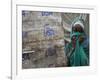 A Somali Child Covers Her Face at Dadaab Refugee Camp in Northern Kenya Monday, August 7 2006-Karel Prinsloo-Framed Photographic Print