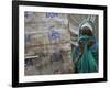 A Somali Child Covers Her Face at Dadaab Refugee Camp in Northern Kenya Monday, August 7 2006-Karel Prinsloo-Framed Photographic Print