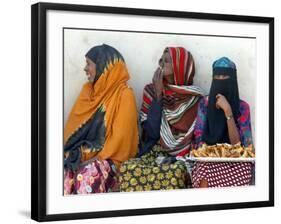 A Somali Woman in Hargeisa, Somalia-null-Framed Photographic Print