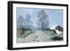 A Somerset Lane, 1967-Tristram Paul Hillier-Framed Giclee Print