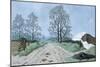 A Somerset Lane, 1967-Tristram Paul Hillier-Mounted Premium Giclee Print