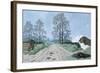 A Somerset Lane, 1967-Tristram Paul Hillier-Framed Giclee Print