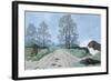 A Somerset Lane, 1967-Tristram Paul Hillier-Framed Giclee Print