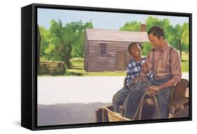 A Son's Comfort, 2003-Colin Bootman-Framed Stretched Canvas