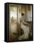 A Sonata of Beethoven, C1868-1918-Alfred Edward Emslie-Framed Stretched Canvas