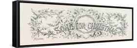 A Song for Christmas-null-Framed Stretched Canvas