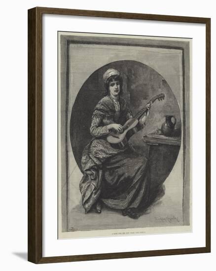 A Song for the New Year-Davidson Knowles-Framed Giclee Print