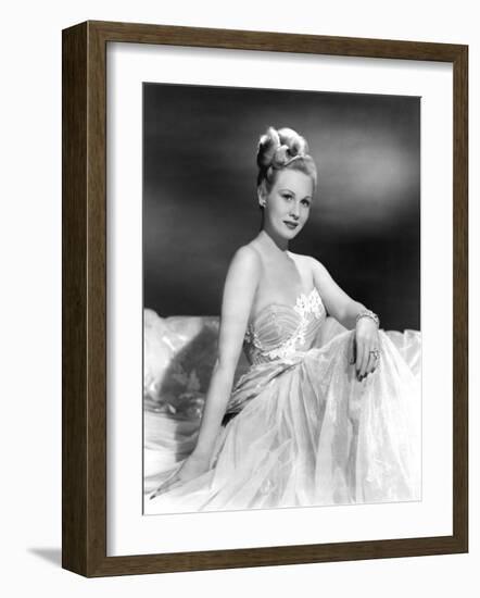 A Song Is Born, Virginia Mayo, 1948-null-Framed Photo