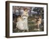 A Song of Springtime, 1913-John William Waterhouse-Framed Premium Giclee Print