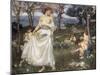 A Song of Springtime, 1913-John William Waterhouse-Mounted Premium Giclee Print