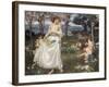 A Song of Springtime, 1913-John William Waterhouse-Framed Giclee Print