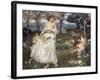 A Song of Springtime, 1913-John William Waterhouse-Framed Giclee Print