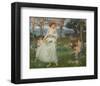 A Song of Springtime-J^W^ Waterhouse-Framed Art Print