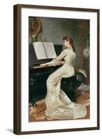 A Song Without Words, 1880-George Hamilton Barrable-Framed Giclee Print