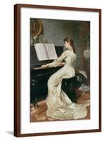 A Song Without Words, 1880-George Hamilton Barrable-Framed Giclee Print