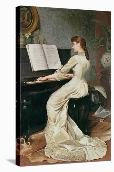 A Song Without Words, 1880-George Hamilton Barrable-Stretched Canvas