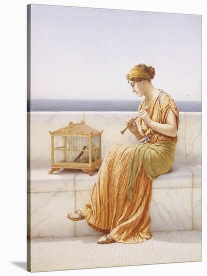 A Song Without Words, 1919-John William Godward-Stretched Canvas
