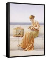 A Song Without Words, 1919-John William Godward-Framed Stretched Canvas