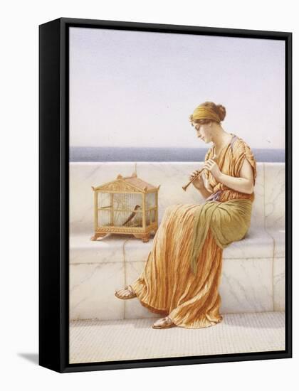 A Song Without Words, 1919-John William Godward-Framed Stretched Canvas