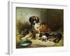 A Soporific Family-Benno Adam-Framed Giclee Print