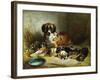 A Soporific Family-Benno Adam-Framed Giclee Print